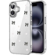 Eseno Select iPhone 16 ile Uyumlu Fiyonk Desenli Kapak Desen 8