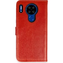 Eseno Select Reeder P13 Blue Max Lite ile Uyumlu Kılıf Trend S Plus Kapaklı Kılıf Kırmızı