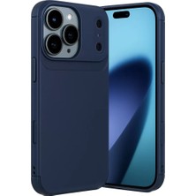 Eseno Select iPhone 17 Pro Max ile Uyumlu Auto Focus Karbon Kapak Lacivert