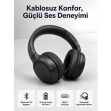2025 Model Kulak Üstü Bluetooth Hoparlör Anc Özellikli Midastech