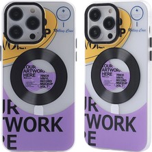 Apple Iphone 12 Pro Max Kılıf Apollo Magneticsafe Desenli Kapak - Apollo Şeffaf - 6