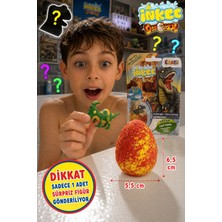 Toyfest Sürpriz Dinozor Temalı Banyo Bombası Inkee Craze 6 Figür Avokado Yağlı Vegan 100G 5,5x6,5 cm