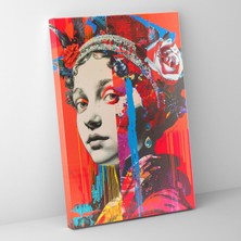 Popcasso Klasik ve Pop Sanat Temalı Rönesans Kanvas Tablo