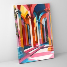 Popcasso Klasik ve Pop Sanat Dekoratif Kanvas Tablo