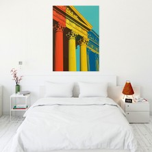Popcasso Klasik Pop Sanat Dekoratif Kanvas Tablo