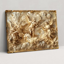 Popcasso Mitolojik Sahne Klasik Sanat Kanvas Tablo
