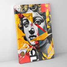 Popcasso Klasik ve Pop Sanat Kanvas Duvar Tablosu