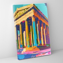 Popcasso Klasik ve Pop Sanat Temalı Kanvas Tablo