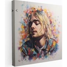 Popcasso Kurt Cobain Portre Duvar Tablosu - Sanatçı Perspektifi