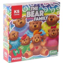 Ks Puzzle Prs 32705 The Bear Family Pre School Puzzle