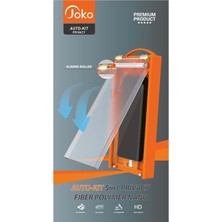 Aesco Joko Samsung Galaxy S24 Ultra Autokit 5in1 Fiber Hayalet Polymer Nano Ekran Koruyucu