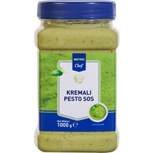 Metro Chef Kremalı Pesto Sos 1000 G (2'li Paket)