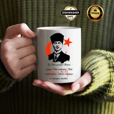 Sözlü Yazılı Premium Porselen Kupa Bardak