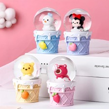 Aesco Mickey Mouse Işıklı Kar Küresi 9 cm ALK3111