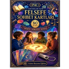 Enine Boyuna Eğitim Çocuklar Için P4C Felsefe Sohbet Kartları