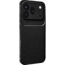 Aesco Huawei Honor 600 Pro Auto Focus Karbon Kapak - Siyah