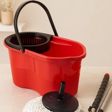 Akıllı Bayi 18 Litre Otomatik Dönerli Kova Mop Temizlik Seti