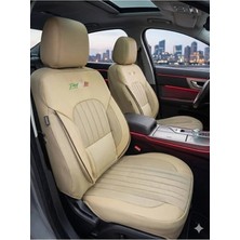 Kurra Store Bmw X5 M (F85) 4.4 V8 (575 Hp) Xdrive Steptronic 2017 Italya Serisi Uyumlu Kumaş Oto Koltuk Kılıfı Bej