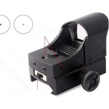 Aesco Yakın Menzilli Için Hedefleme Çift Renk Işıklı Reddot Sight