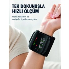 Aesco Bilekten Dijital Tansiyon Ölçer Geniş Ekran ve Kolay Okunabilir Gösterge