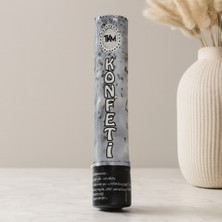 Zenviaa Konfeti 30 cm Metalik Gümüş ZENVIAA365423