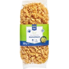 Metro Chef Burgu Makarna 350 G Yeşil Mercimek Unlu (6'li Paket)