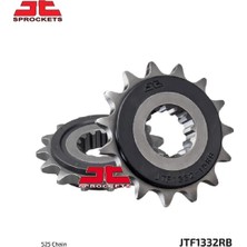 JT JTF1332-16RB Honda VFR800X Crossrunner 800 cc Kauçuk Destekli Sessiz Ön Dişli 2015-2020
