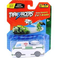 MEGA Transracers Dönüşen Araçlar Askeri Araçlar Yayın Aracı / Ambulans