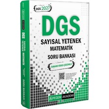 Akm Kitap 2027 Dgs Sayısal Yetenek Matematik Tamamı Video Çözümlü Soru Bankası Pegem Akademi