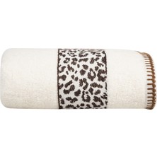 Mudo Concept PENELOPE LEOPAR YÜZ HAVLUSU 50X80 CM