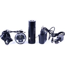Aesco Black WT-272-PROFESYONEL Bisiklet Lambası