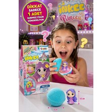 Toyfest Prenses Temalı Sürpriz Banyo Bombası Figürlü Pamuk Şekeri Kokulu Inkee 100 G 13X7,5X6 cm
