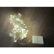 Aesco 10M 100 LED Damla Uçlu Gün Işığı Şeffaf Kablo Mz-17-4