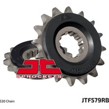 JT JTF579-17RB Yamaha FZS1000 Fazer 1000 cc Kauçuk Destekli Sessiz Ön Dişli 2001-2005