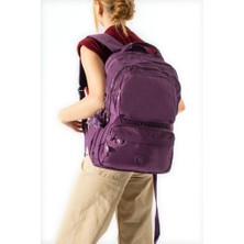 Baginn Unisex Okul Çantası Lise Ortaokul Üniversite Sırt Çantası 43*30 cm Klinkır Hafif Kumaş Çok Cepli 2h