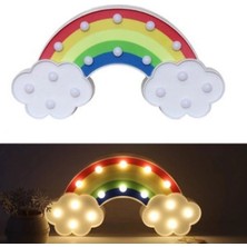 Aesco LED Işıklı Gökkuşağı Gece Lambası