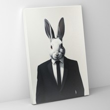 Popcasso Minimalist Tasarım ile Modern Stil Hayvanlar ve Insanlar Duvar Tablosu