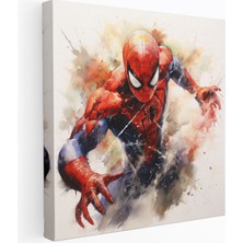 Popcasso Spiderman Suluboya Duvar Tablosu