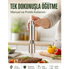 Enco Store Orta Boy Kararbiber ve Tuz Öğütücü – Kolay Kullanım, Şık Tasarım Yeni Nesil