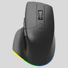 Premium Şarj Edilebilir Ergonomik Kablosuz Rgb Oyuncu ve Ofis Mouse Laptop Tablet Pc Telefon Uyumlu