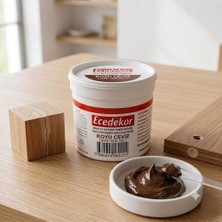 ESBH Koyu Ceviz Ahşap Tamir Macunu 200 gr Mobilya, Parke ve Ahşap Kapı Çatlak, Delik ve Çizik Onarım Dolgu Macunu
