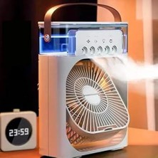 Empressco Taşınabilir Buharlı Hava Soğutucu, Renkli Led, 3 Hız, Sis Modu, 330ML