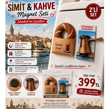 Simit Kahve 2li Magnet Seti