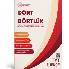 Meb Dört Dörtlük Tyt Türkçe Konu Pekiştirme Testleri – Video Çözümlü Yks Hazırlık Kitabı