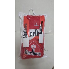 Şimika Marlbora Süper Set Dörtlü Servis Kılıfı + Ikili Yastık ve Kemer Kılıfı +Vites Poları