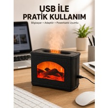 Svoria Store Aromaterapi Difüzör Ultrasonik Sessiz Nemlendirici USB Destekli