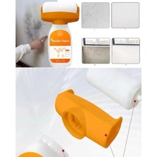 Zero Land Glblseme Duvar Rötuş Boya Rulosu 2si 1 Arada Hazneli Hızlı Kuruyan Yama Fırçası