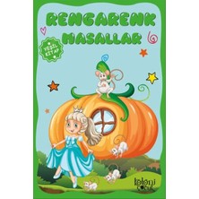 ALFA AKSESUAR 03 Çocuklar Için Hayal ve Odak Geliştirici Rengarenk Masallar Yeşil