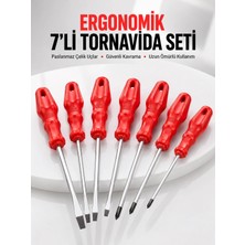 Esranın Dünyası 7li Tornavida Seti Düz ve Yıldız Uçlu Çok Amaçlı Kullanım