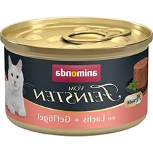 Esranın Dünyası Somon ve Kümes Hayvanlı Islak Kedi Maması, 12 x 85 gr